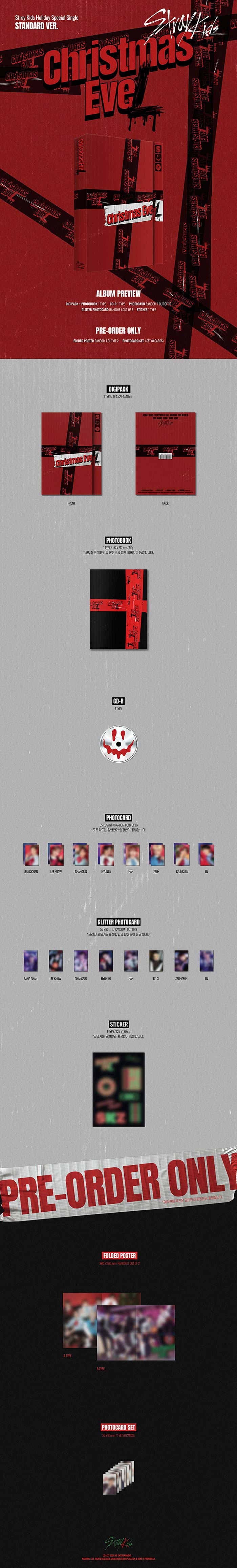 STRAY KIDS - CHRISTMAS EveL [HOLIDAY SPECIAL SINGLE] STANDARD Ver.