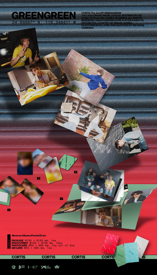 CORTIS - 2nd EP [GREENGREEN] Weverse Albums Ver.