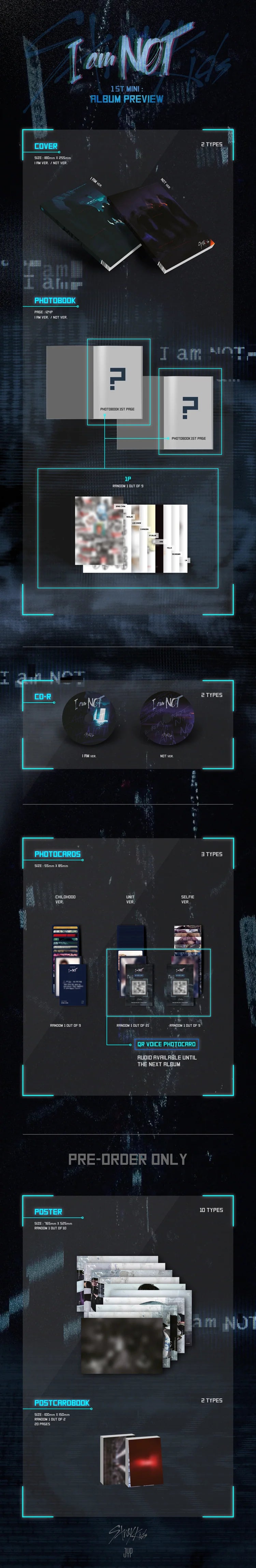 Stray Kids - I am NOT [1ST MINI ALBUM]