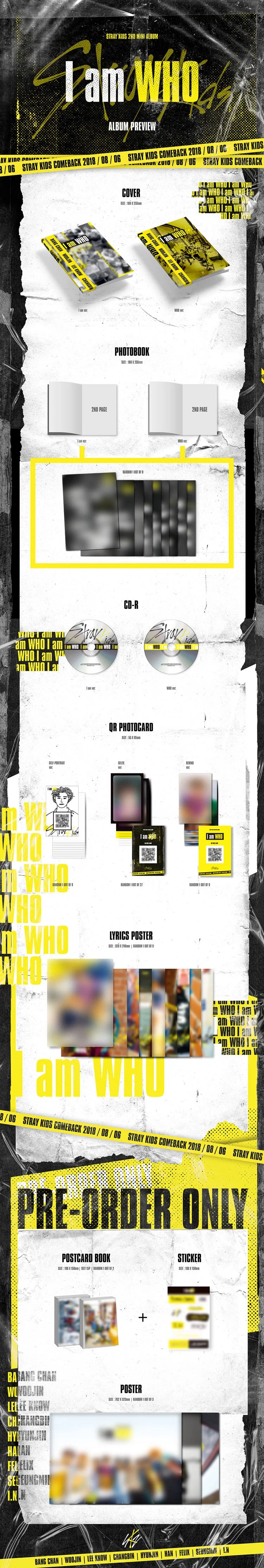 Stray Kids - I am WHO [2ND MINI ALBUM]