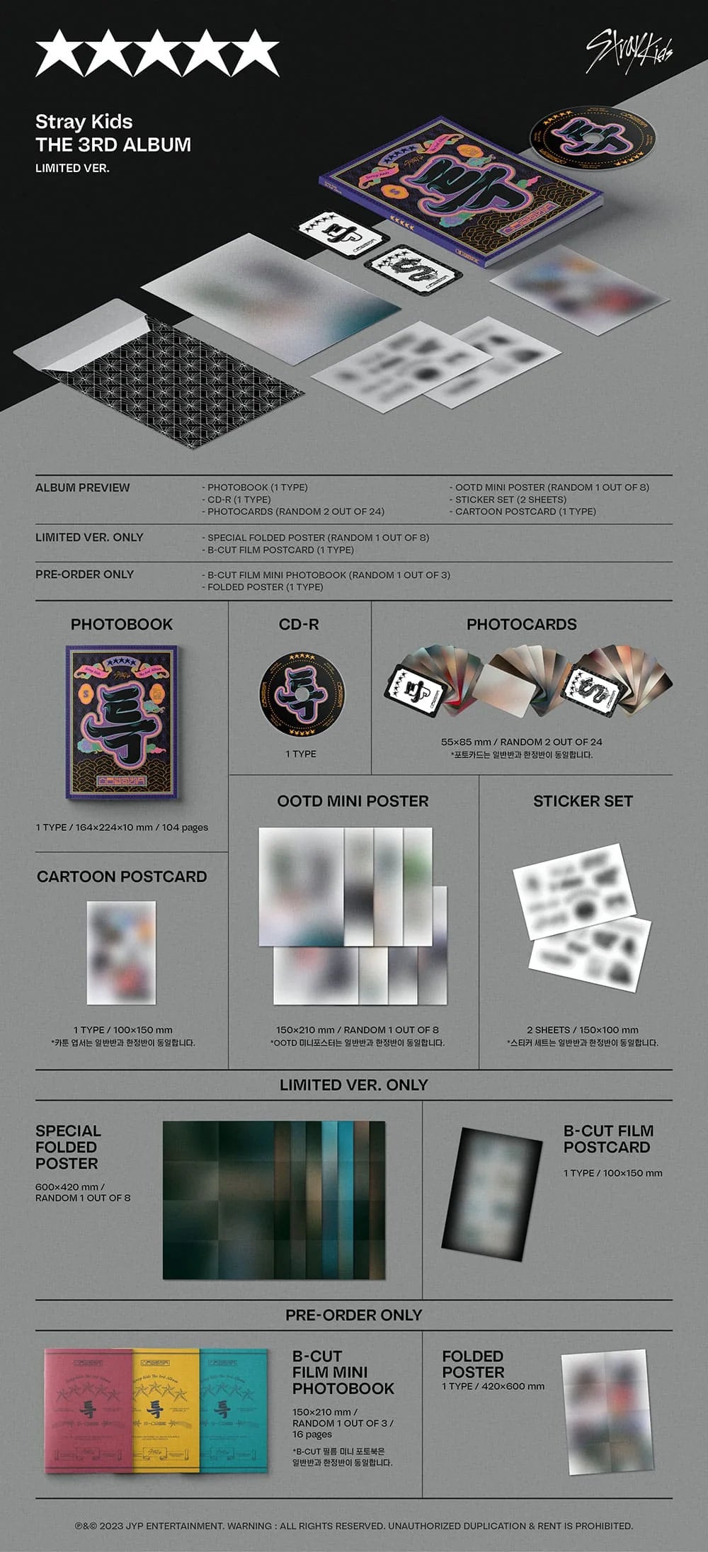Stray Kids - THE 3RD ALBUM [★★★★★ (5-STAR)] LIMITED Ver.