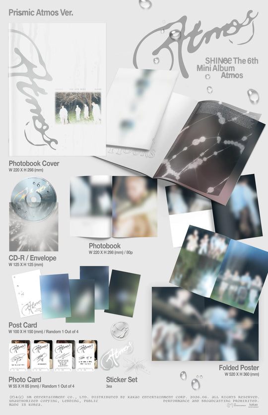 SHINee - 6th Mini Album [Atmos] PrIsmIc Atmos Ver.