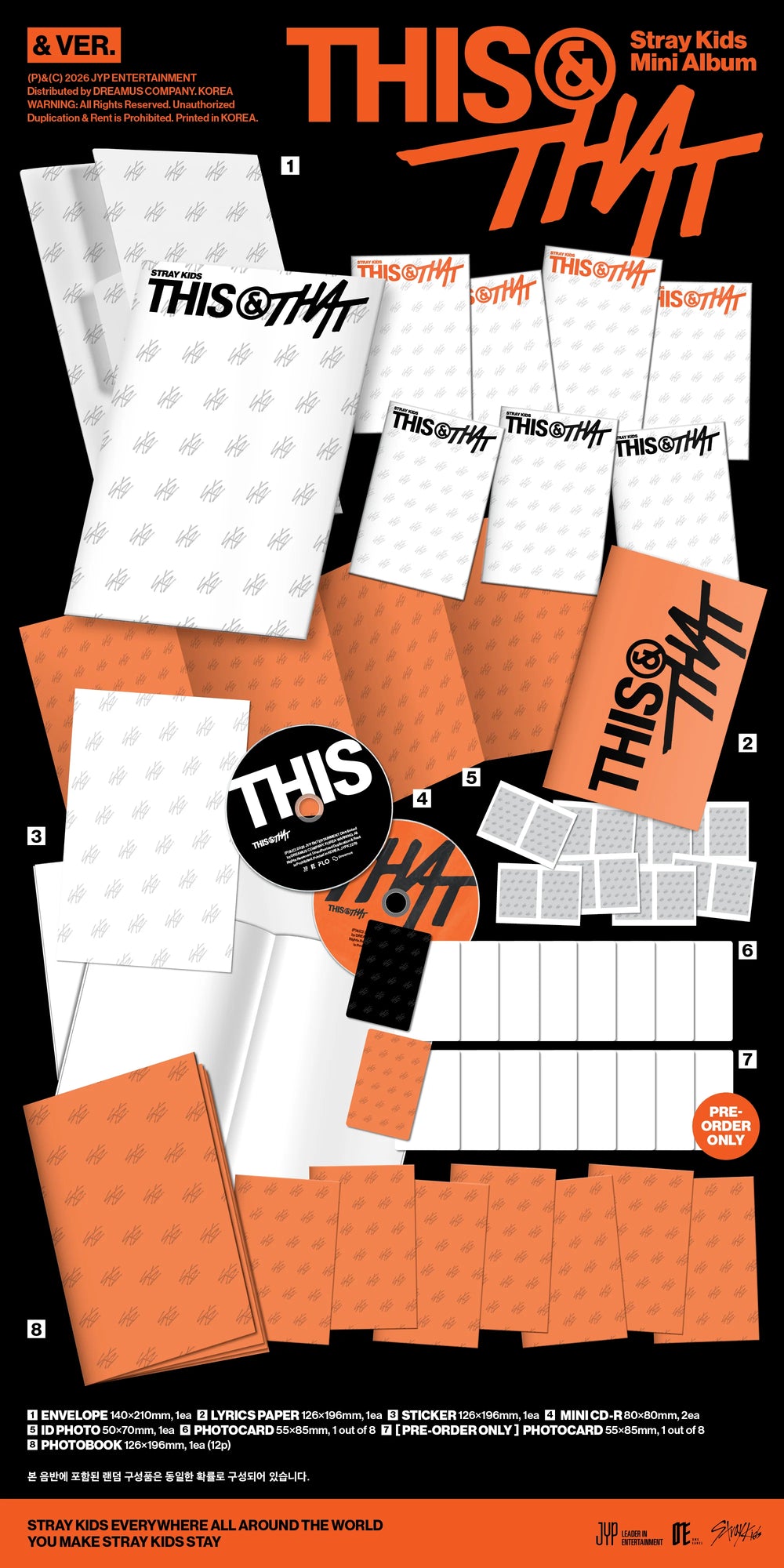 Stray Kids - [THIS & THAT] & Ver.