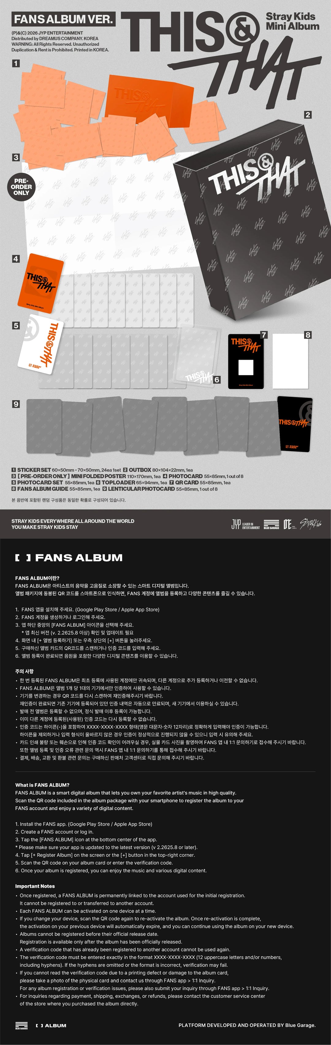 Stray Kids - [THIS & THAT] FANS ALBUM Ver.
