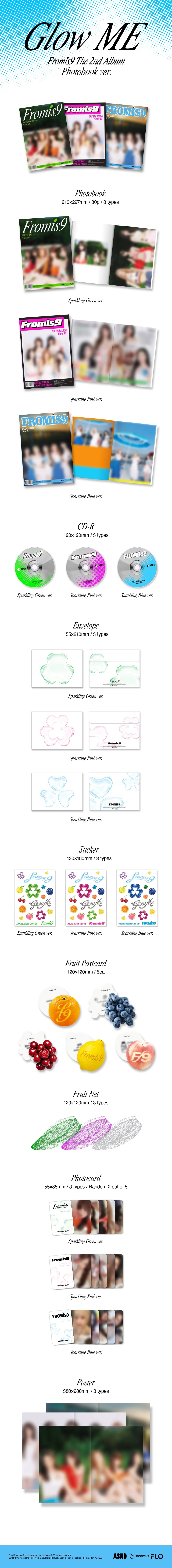 fromis_9 - 2nd Album [Glow ME] Photobook Ver.