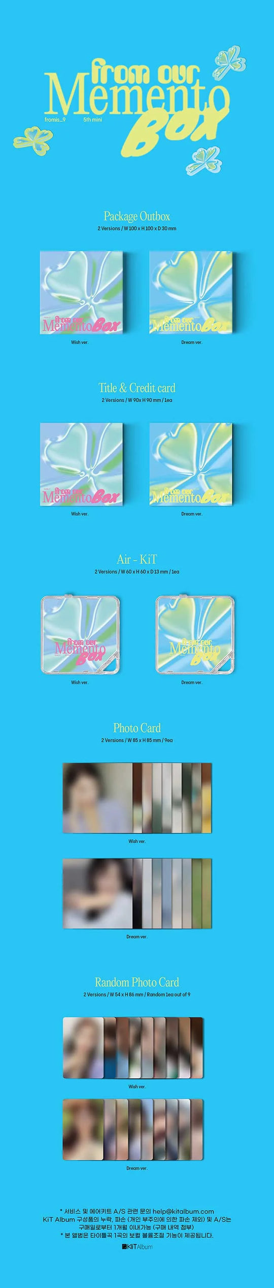 FROMIS_9 - FROM OUR MEMENTO BOX [5TH MINI ALBUM]