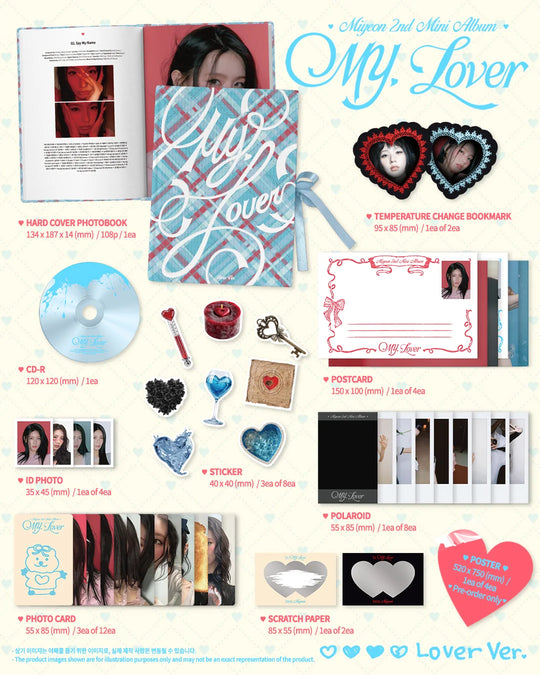 MIYEON - 2nd Mini Album [MY, Lover] Standard Ver.