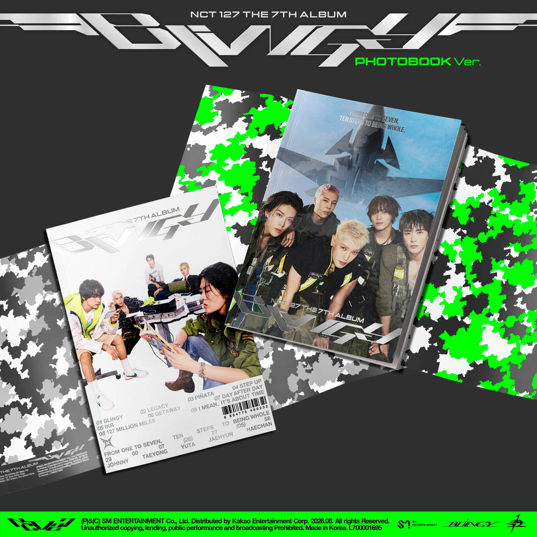 NCT 127 - 7th Album [BLINGY] Photobook Ver.