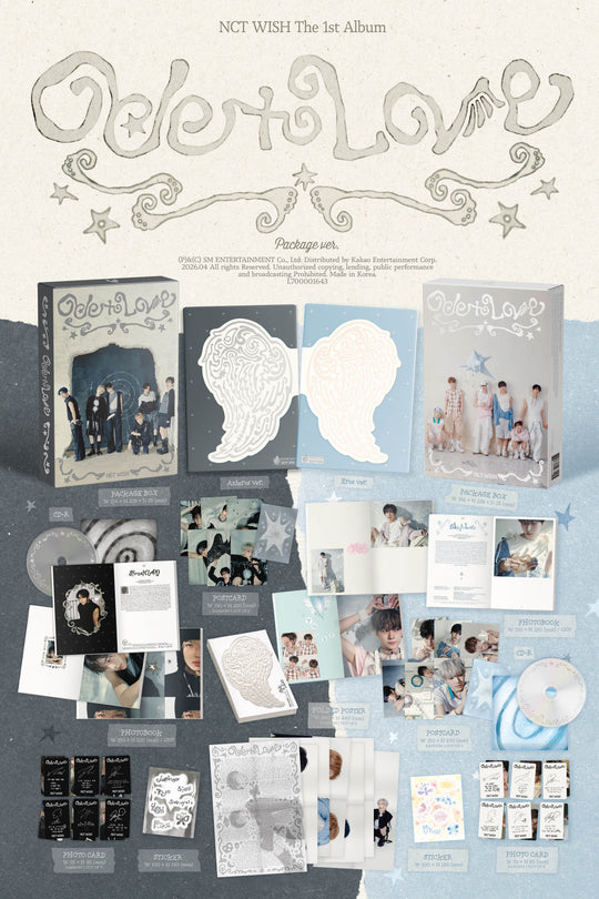 NCT WISH - 1st Album [Ode to Love] Package Ver.