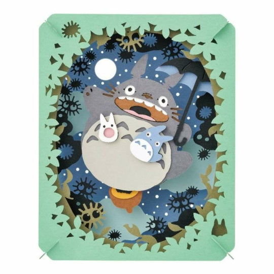 My Neighbor Totoro PAPER THEATER PT-048N Moonlit Sky