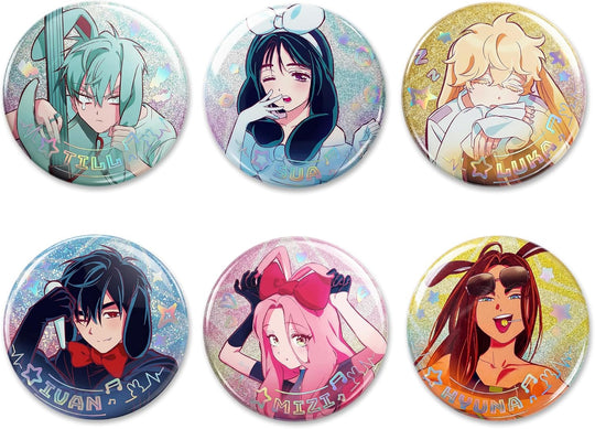 Alien Stage Rabbit Series Badge Blind Box