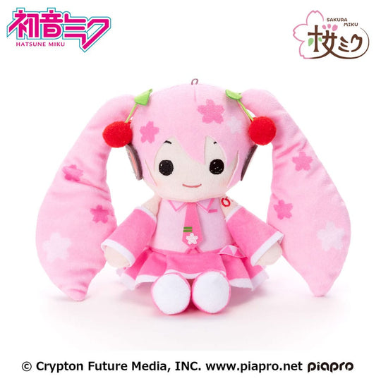 Hatsune Miku Hangingood Plush Figure Sakura Miku 20 cm