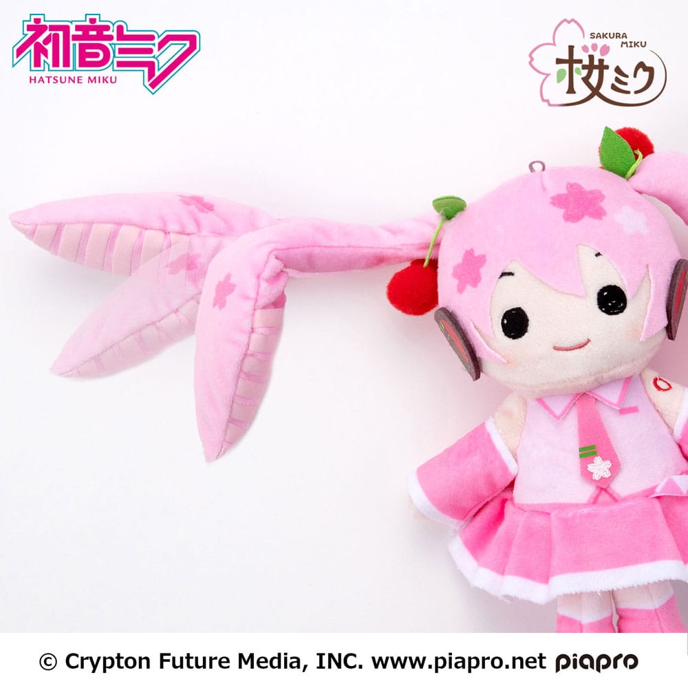 Hatsune Miku Hangingood Plush Figure Sakura Miku 20 cm