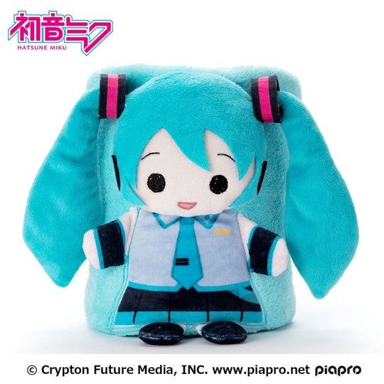 Hatsune Miku Roll-Up Plush Figure Miku 20 x 15 cm