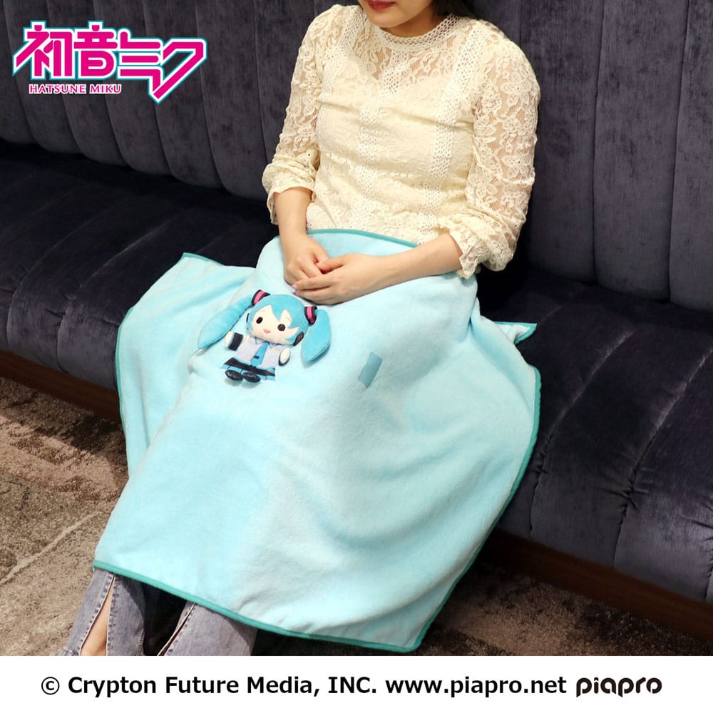 Hatsune Miku Roll-Up Plush Figure Miku 20 x 15 cm