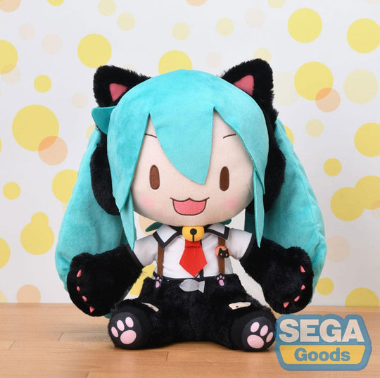 Hatsune Miku Project Diva Arcade Future Tone Fuwa Petit Plush Figure Kitty Cat LL 30 cm