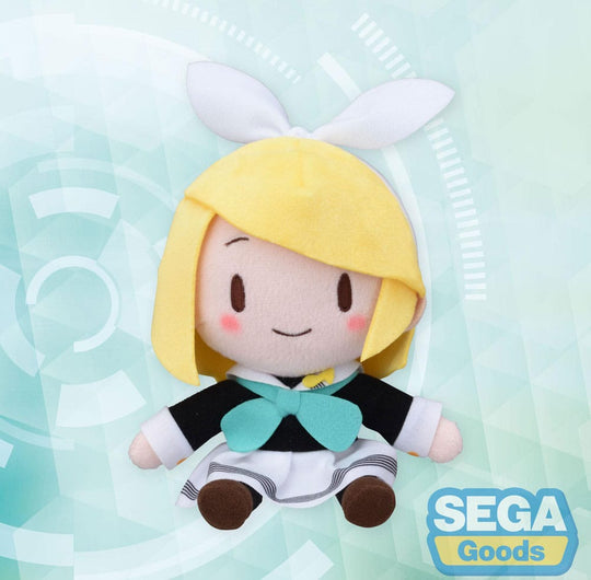 Character Vocal Series 02: Kagamine Rin Petit Mini Plush Figure Kagamine Rin Uniform Ver. (EX) 16 cm