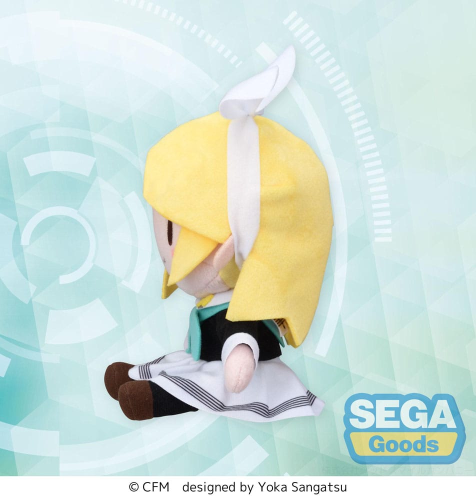 Character Vocal Series 02: Kagamine Rin Petit Mini Plush Figure Kagamine Rin Uniform Ver. (EX) 16 cm