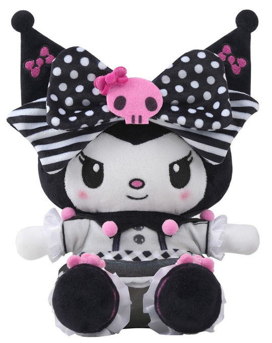 Sanrio Pink Black Party Series Plush Figure Kuromi M 17 cm