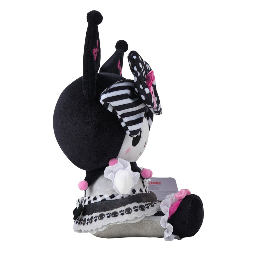 Sanrio Pink Black Party Series Plush Figure Kuromi M 17 cm