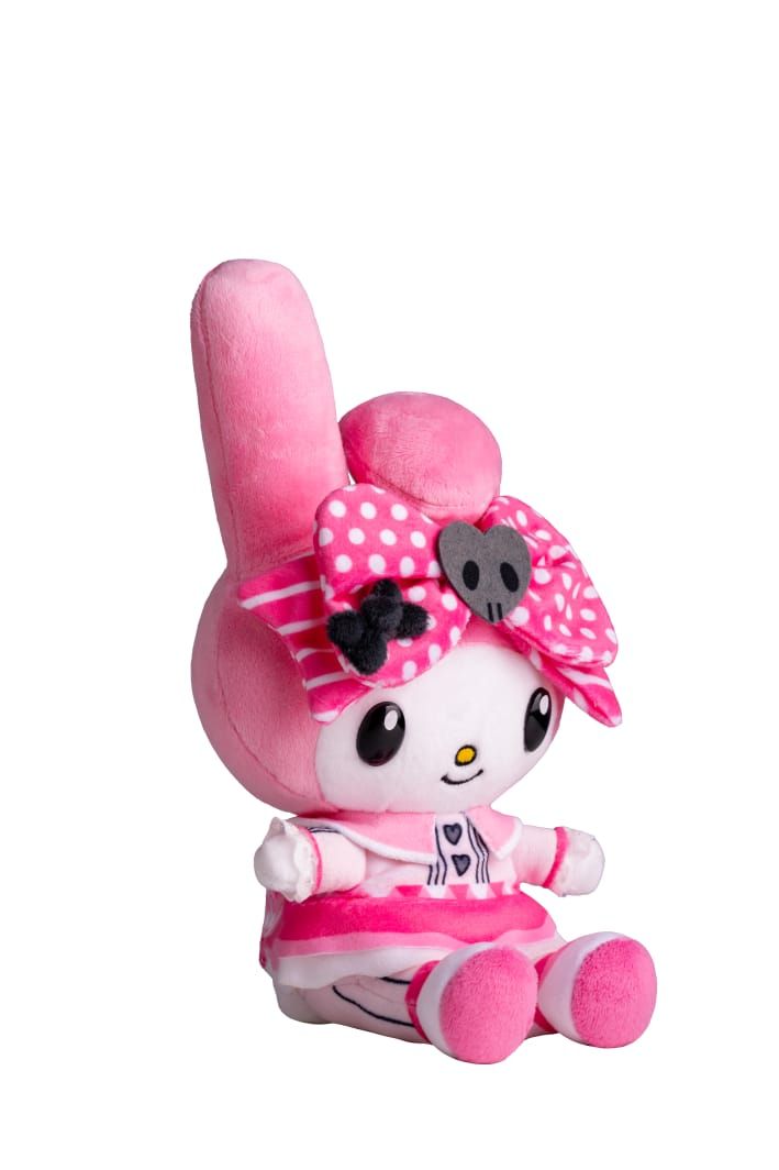My Melody - Plush - Pink Black Party Anniversary Edition - M 17 cm