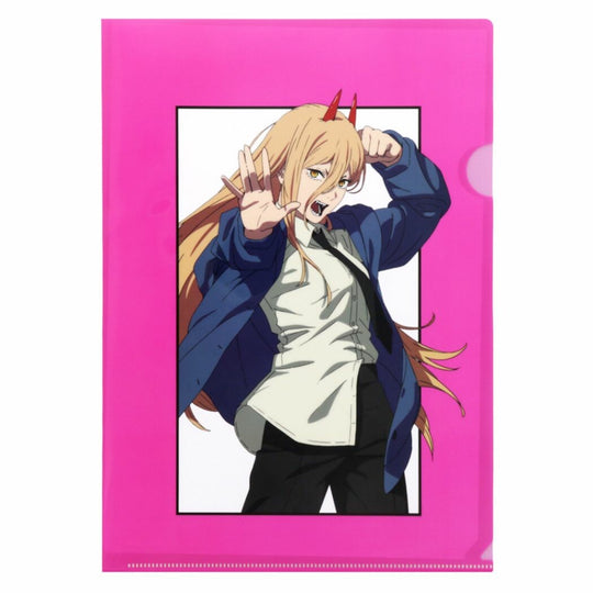 Chainsaw Man A4 Single Clear File Power