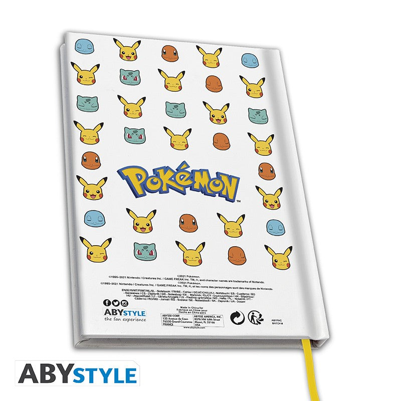 Pokemon - A5 Notebook "Starters"