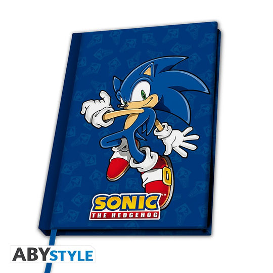 Sonic A5 Notebook "Sonic The Hedgehog"