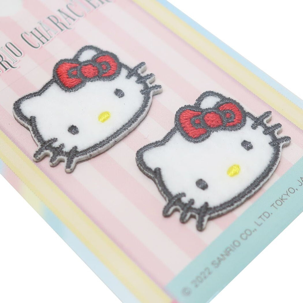 Hello Kitty mini iron patch sticker set of 2
