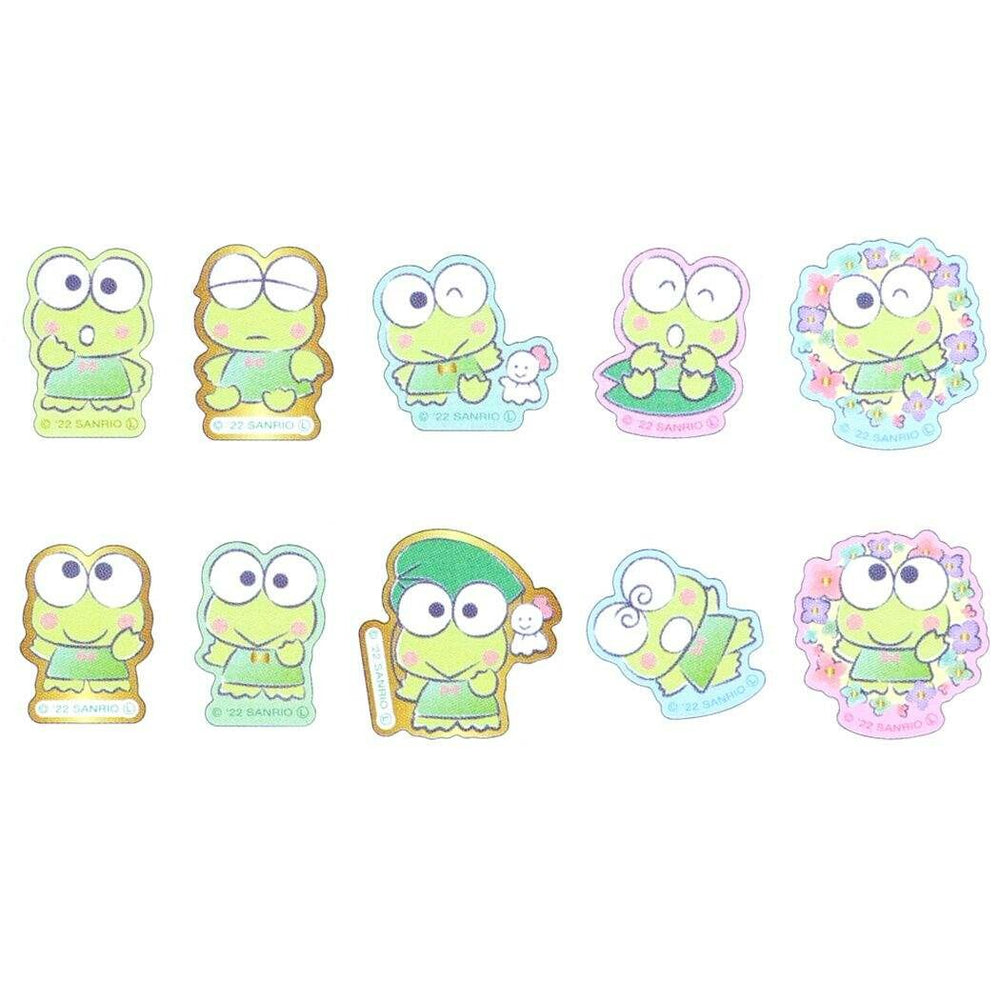 Kero Kero Keroppi Die Cut Mini Seal KR