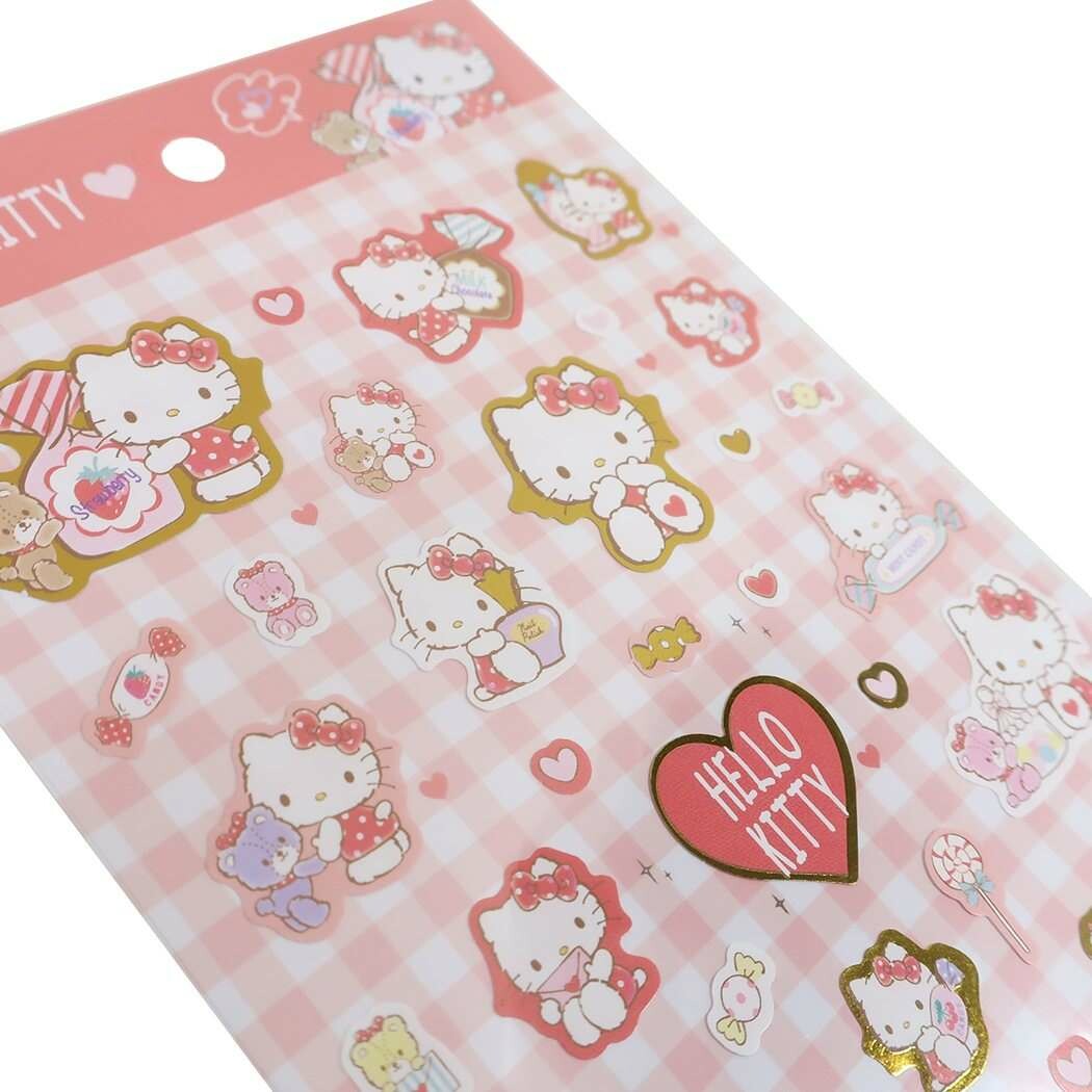 Hello Kitty Mini Seal Set Fluffy Tiny Chum