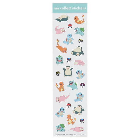 Pokemon My Collect Stickers Mix 1