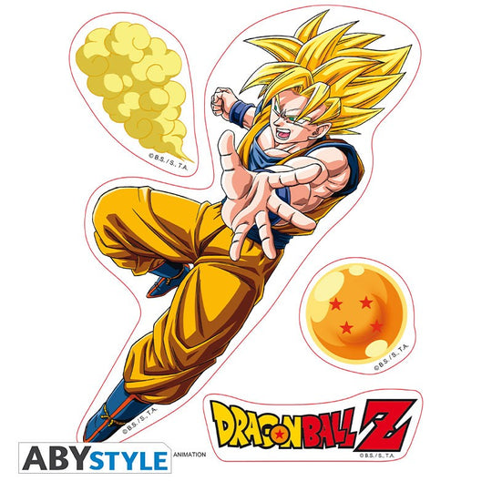 Dragon Ball Stickers 16x11cm/ 2 sheets DBZ/ Goku-Vegeta