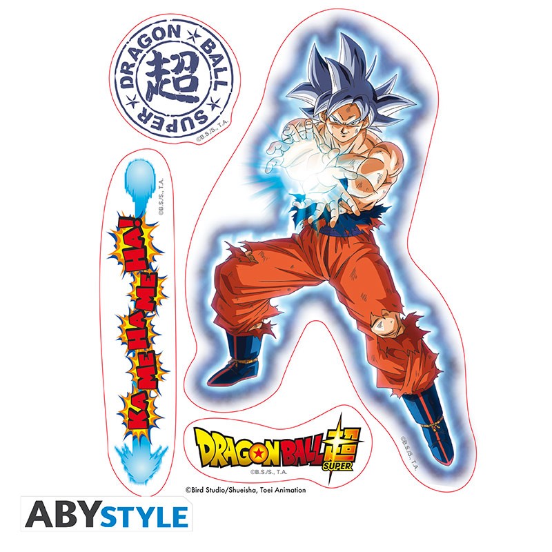 Dragon Ball Super Stickers 16x11cm/ 2 sheets Goku & Vegeta