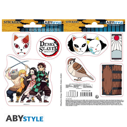 Demon Slayer - Stickers - 16x11cm/ 2 sheets - Slayers