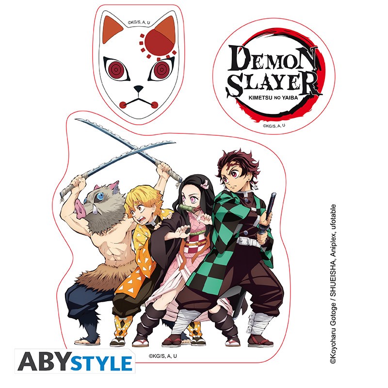 Demon Slayer - Stickers - 16x11cm/ 2 sheets - Slayers