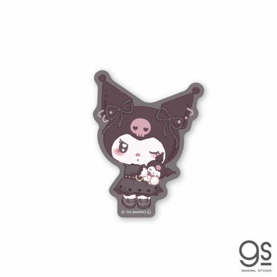 Kuromi die-cut mini sticker