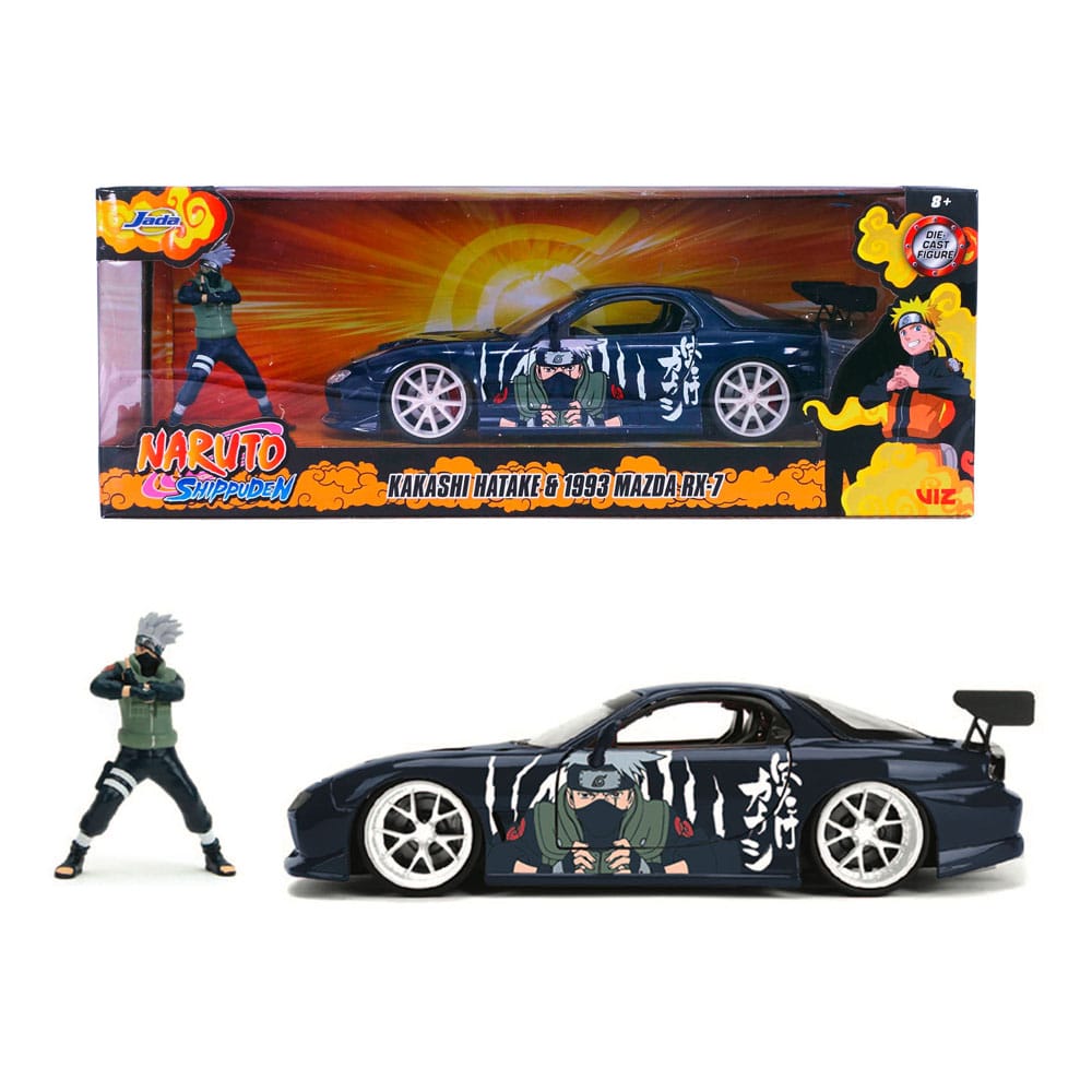 Naruto Shippuden Diecast Model 1/24 1993 Mazda RX-7