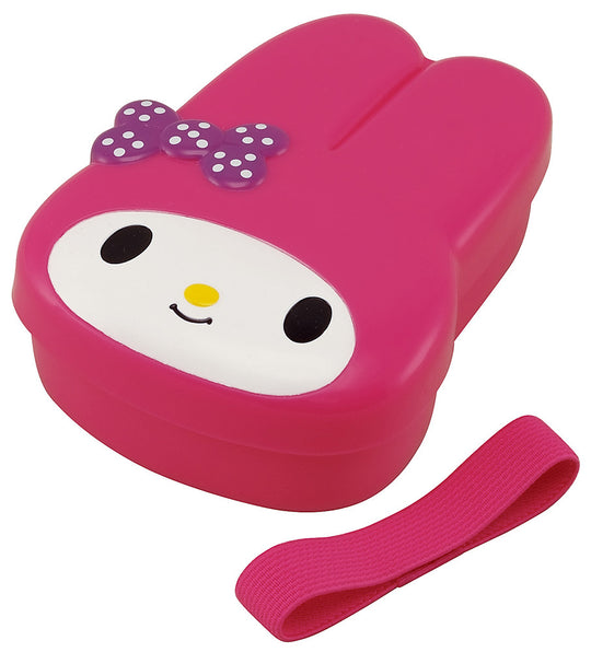 My Melody Die-cut lunch box (with inner liner and belt)