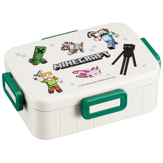 Minecraft Antibacterial 4-point lock lunch box 650ml