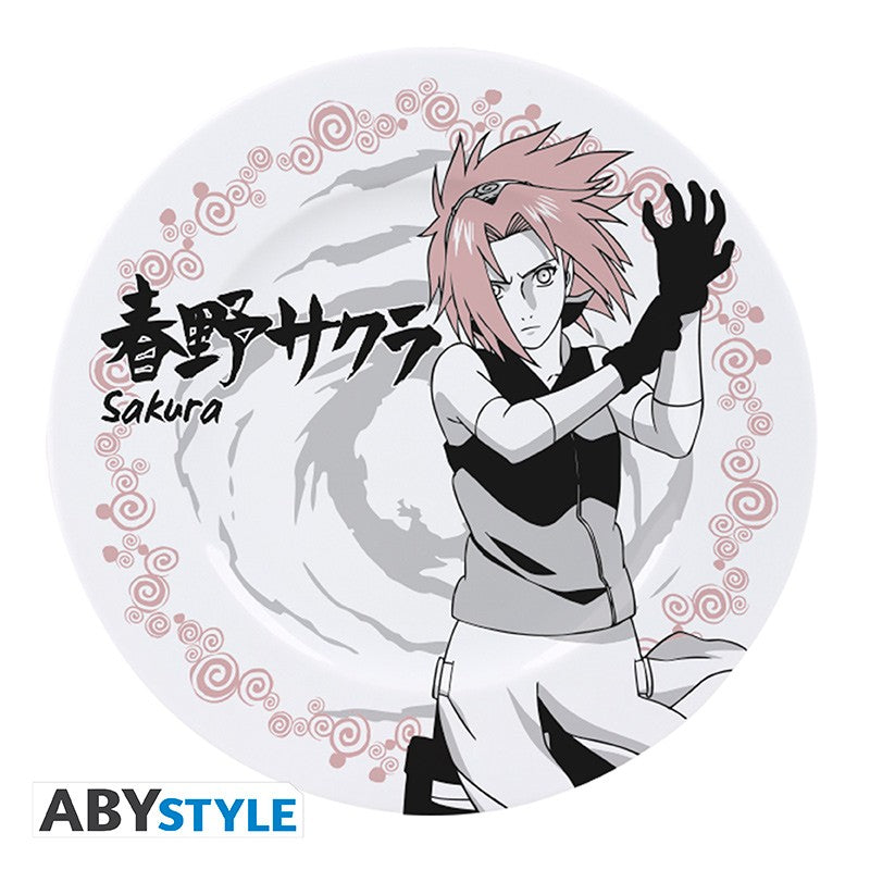 Naruto Shippuden Set of 4 Plates - Characters