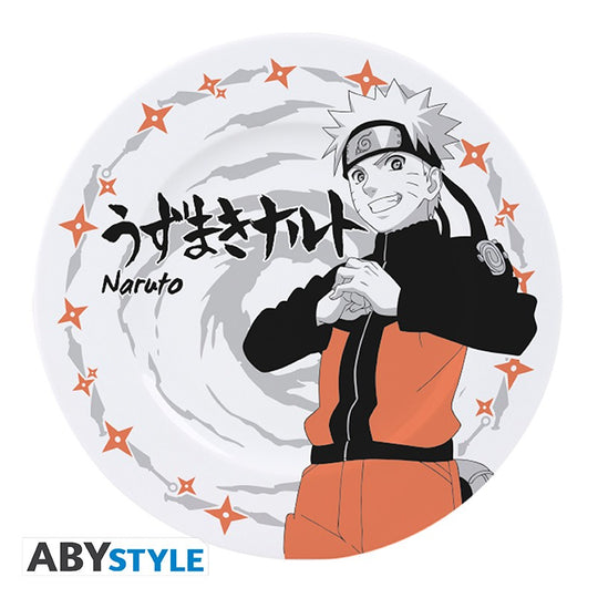 Naruto Shippuden Set of 4 Plates - Characters