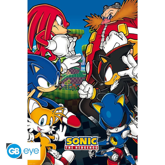 Sonic Poster Maxi 91.5x61 - Group