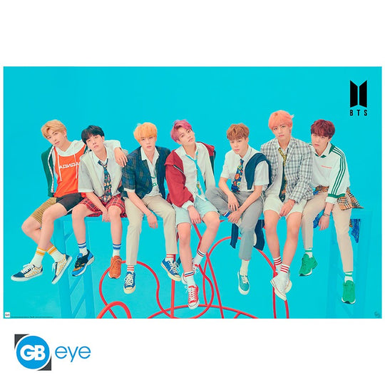 BTS - Poster Maxi 91.5x61 Group Blue