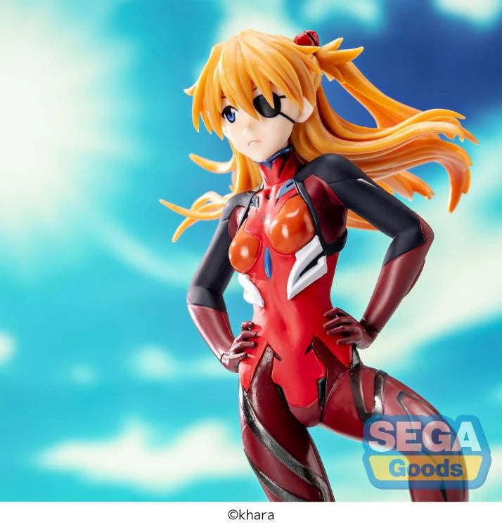 EVANGELION 3.0+1.0 - Asuka Shikinami - Statuette Thrice Upon a Time Luminasta Langley Vignetteum 30th Anniversary Ver. 23cm