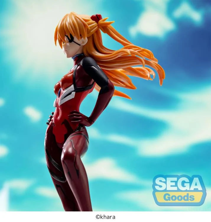 EVANGELION 3.0+1.0 - Asuka Shikinami - Statuette Thrice Upon a Time Luminasta Langley Vignetteum 30th Anniversary Ver. 23cm