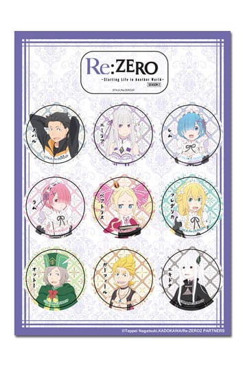 Re:Zero Starting Life in Another World Sticker set Season 2 Group C