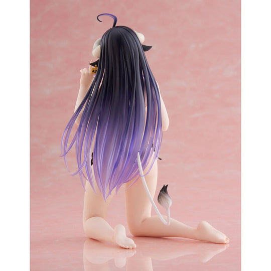 Overlord Albedo Cow-Print Swimsuit Desktop Cute figure 13cm