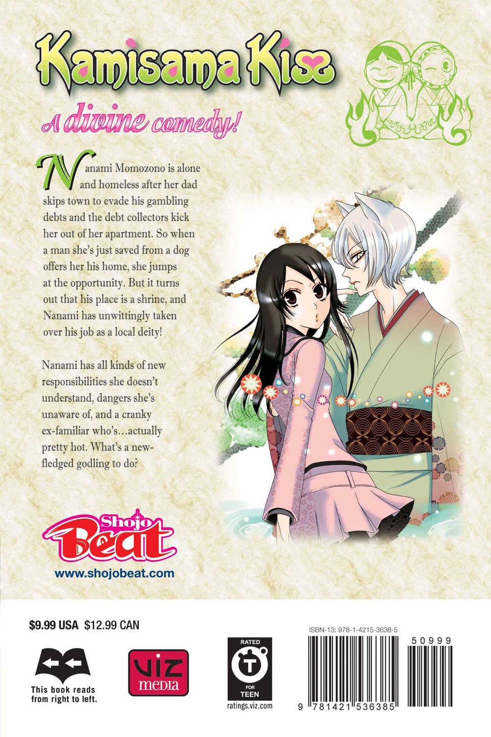 Kamisama Kiss, Vol. 1