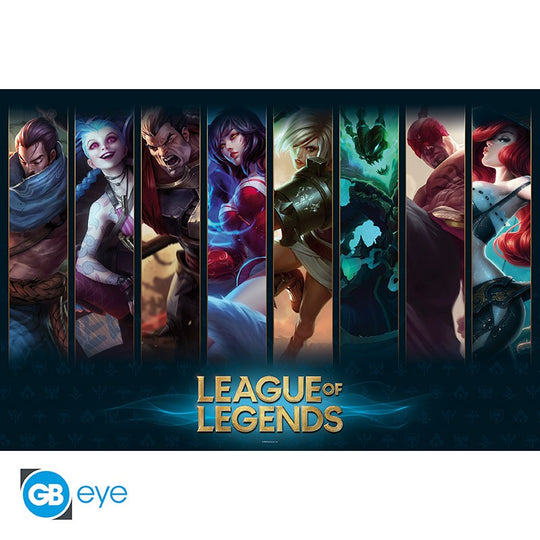 LEAGUE OF LEGENDS Poster Champions (91.5x61cm)